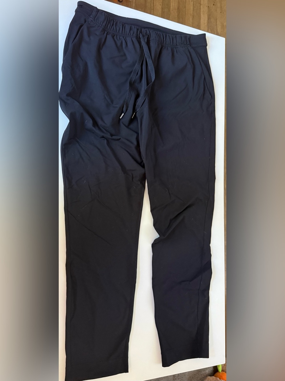 lululemon athletica Black Drawstring Leggings Joggers - Size L